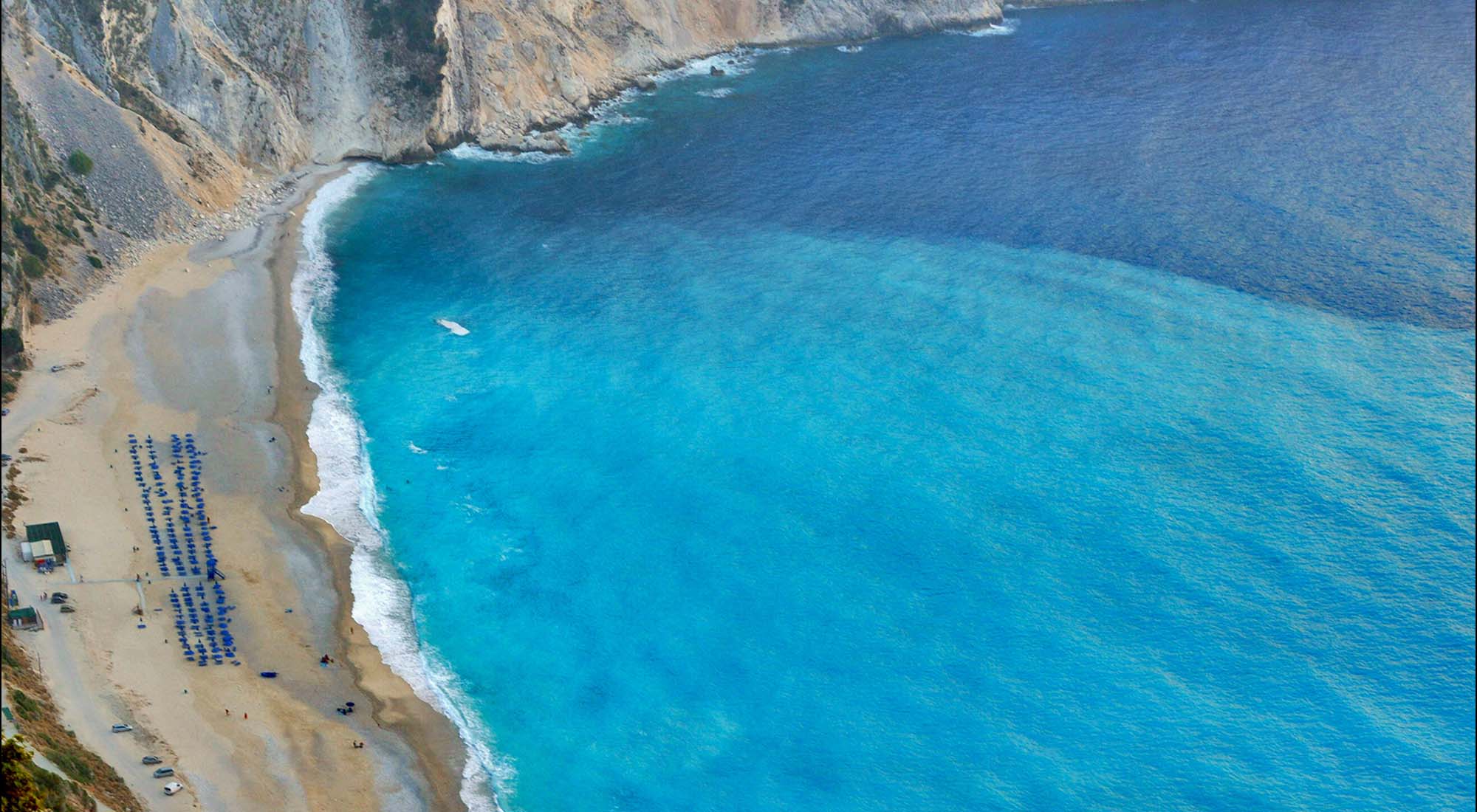 Myrtos Beach Греция