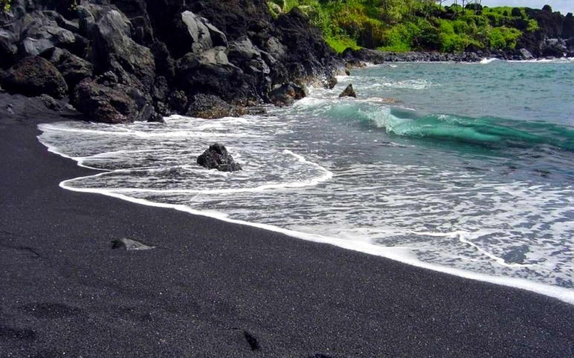 Коста Рика пляжи с черным песком
