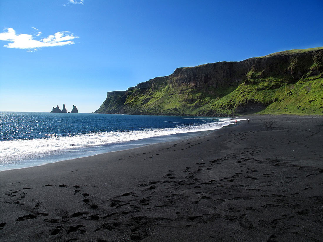 Исландия Black Sand Beach