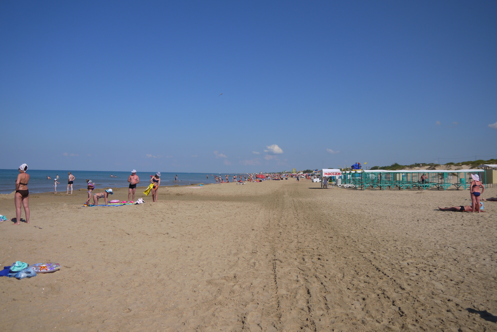 Пляж Джемете Центральный пляж