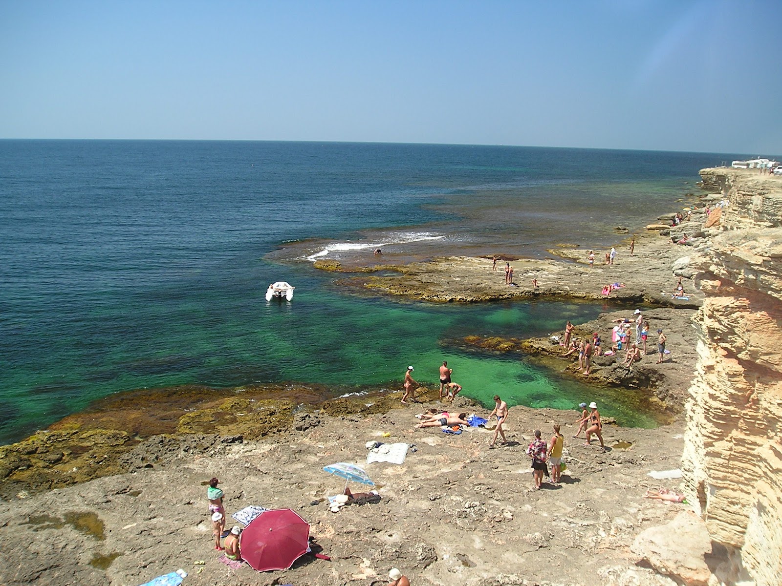 Тарханкут Крым пляж