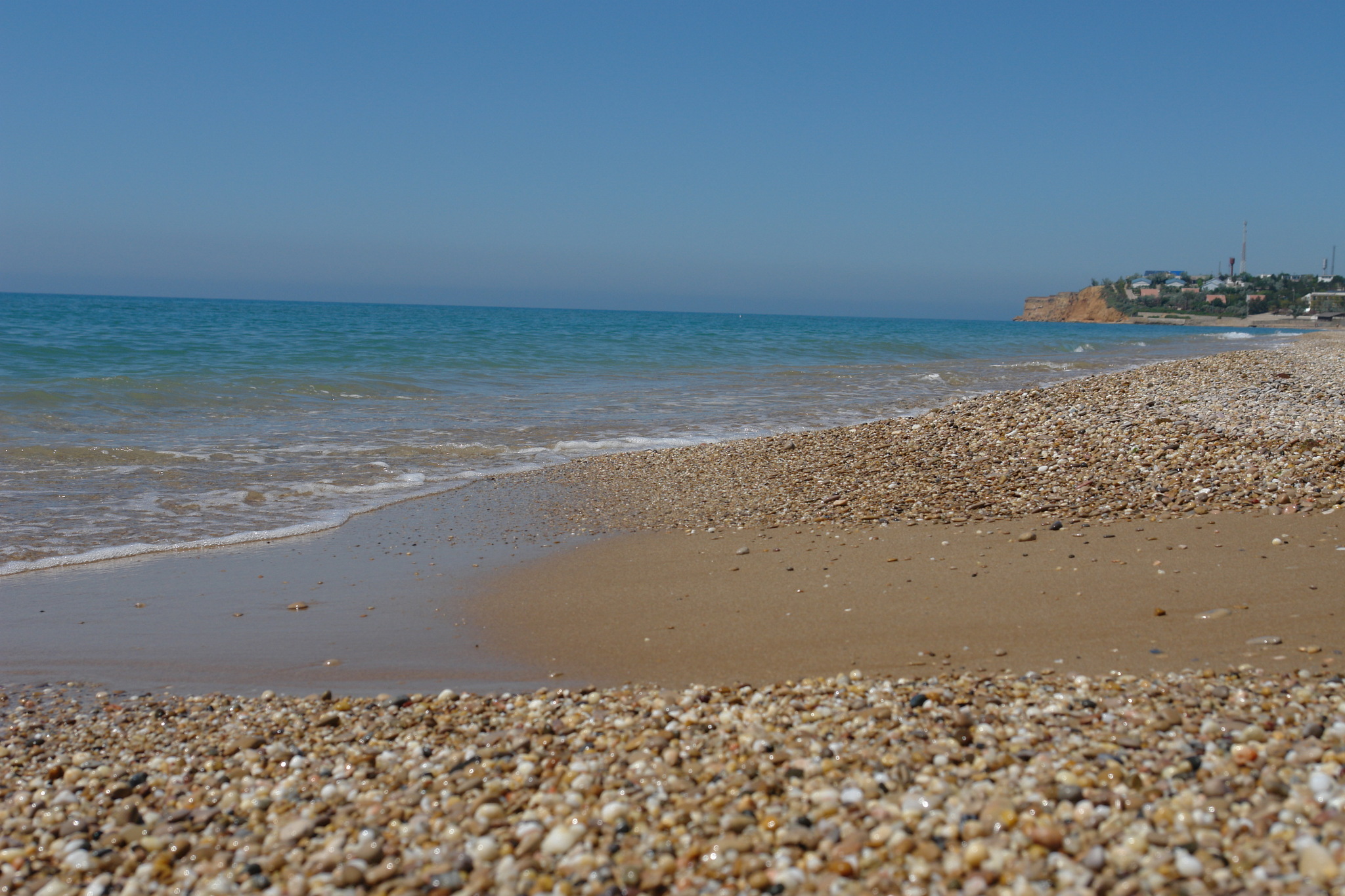 Песчаные пляжи Крыма Орловка