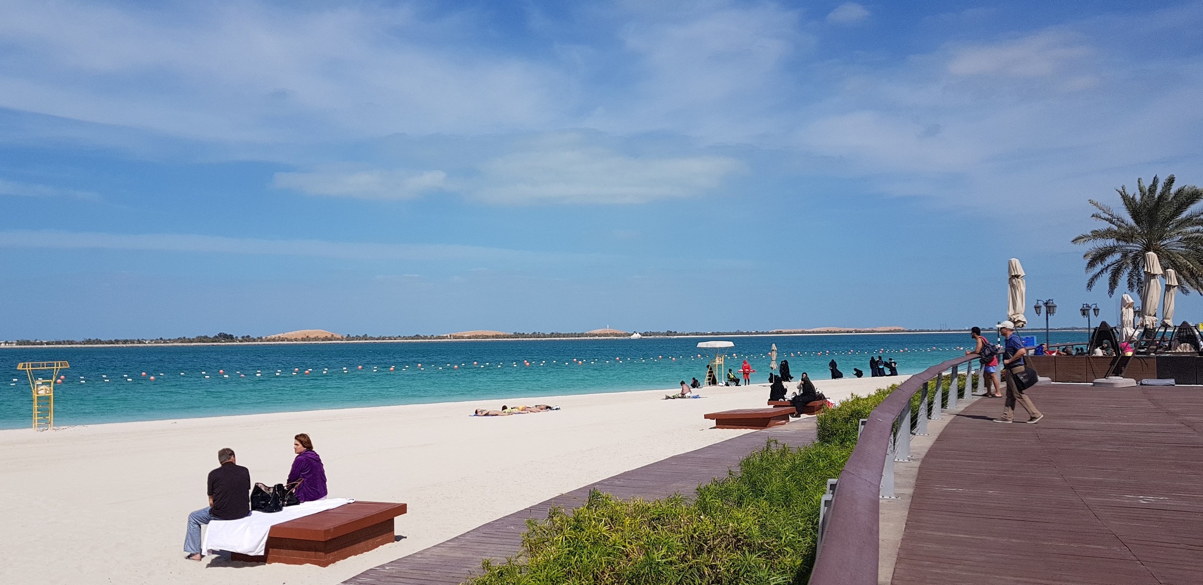 Пляж Корниш Абу-Даби