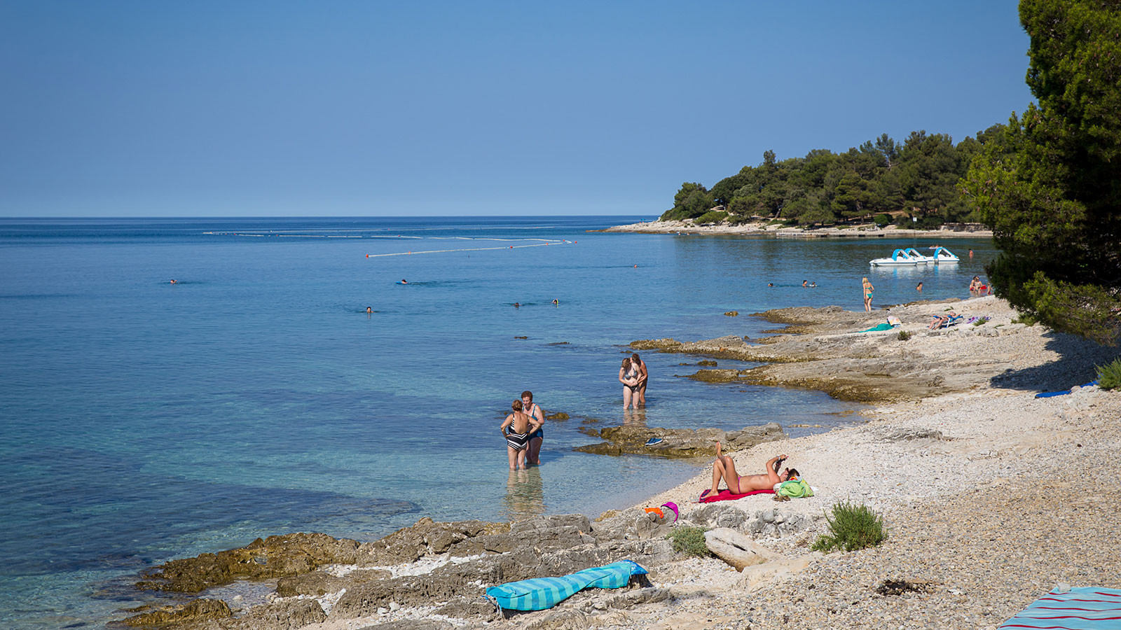 Хорватия пляжи ровинь