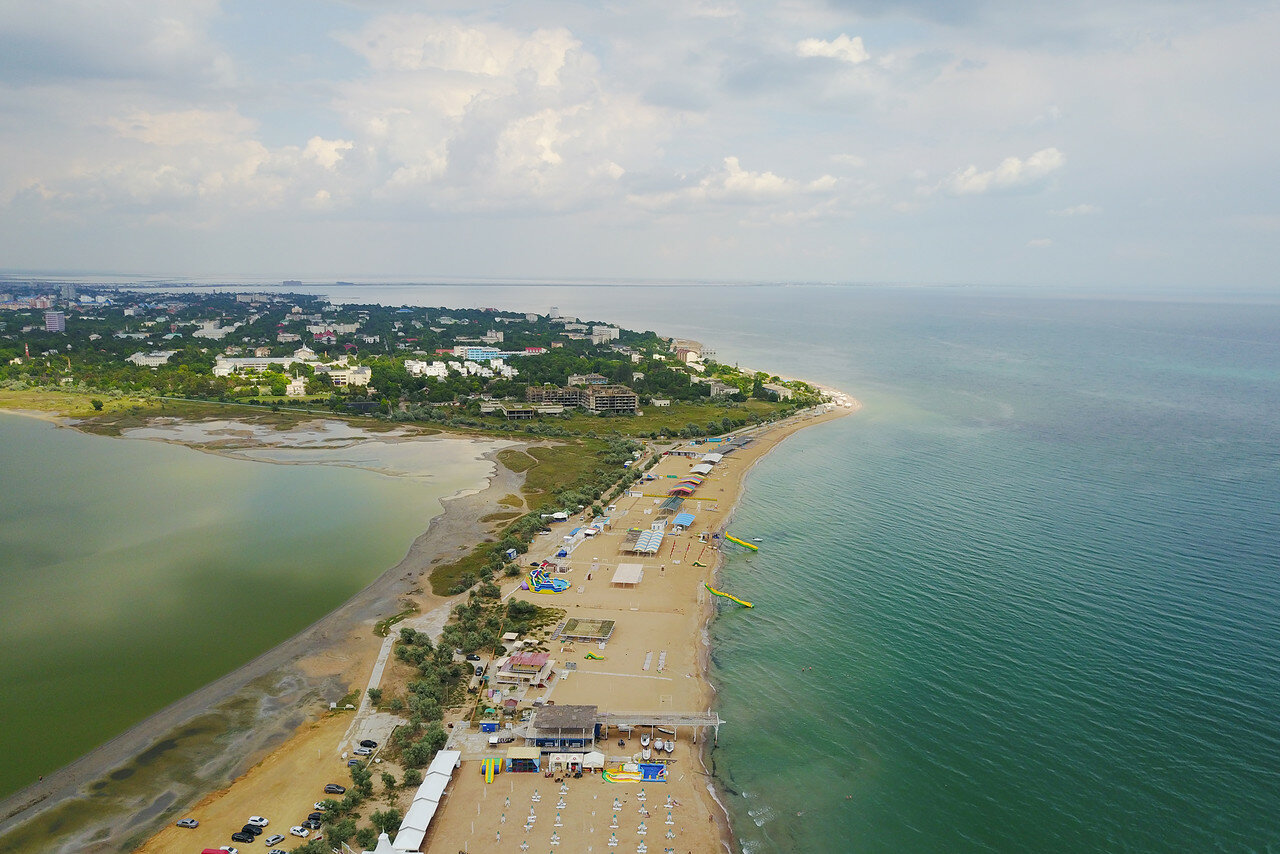 Пляж Знаменский Крым