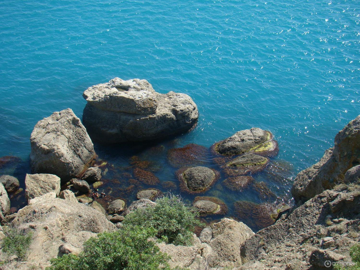 Пляж Меганом в Крыму