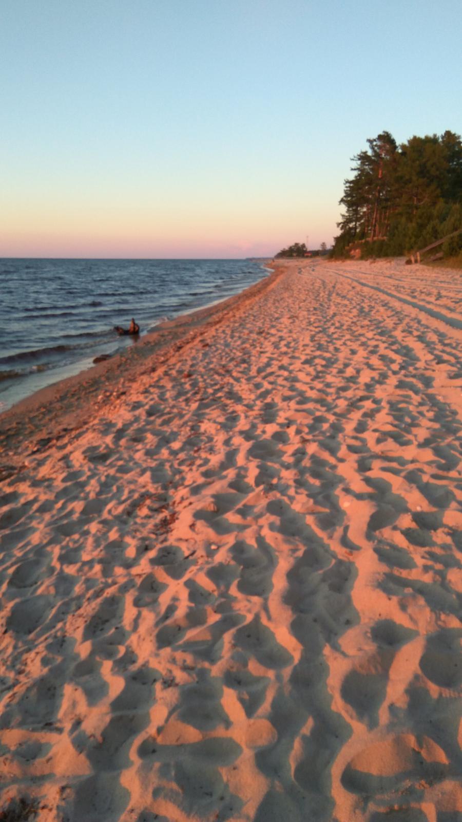 песчаные пляжи байкала