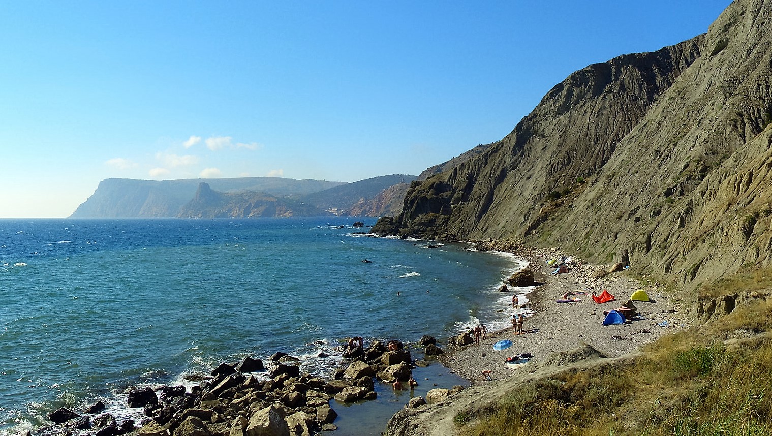 Балаклава Крым пляж серебряный