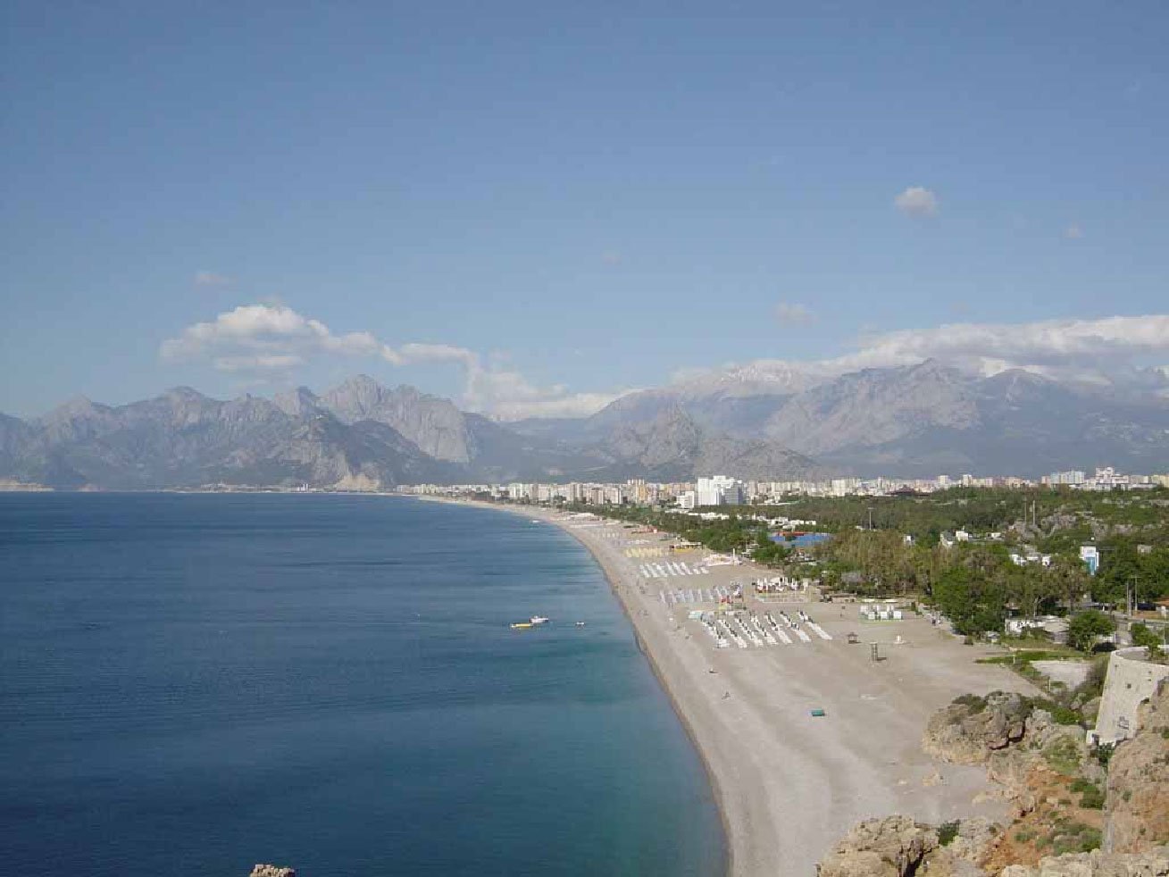Лара пляж Анталия Турция