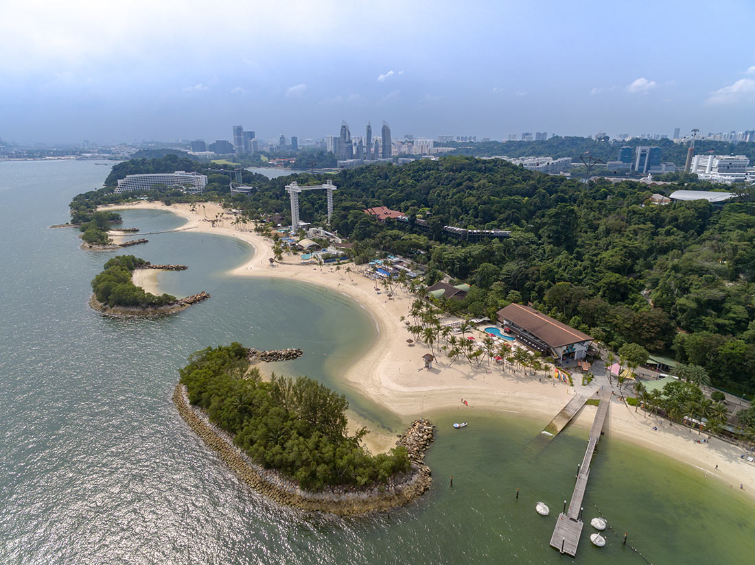 Сингапур пляжный отдых