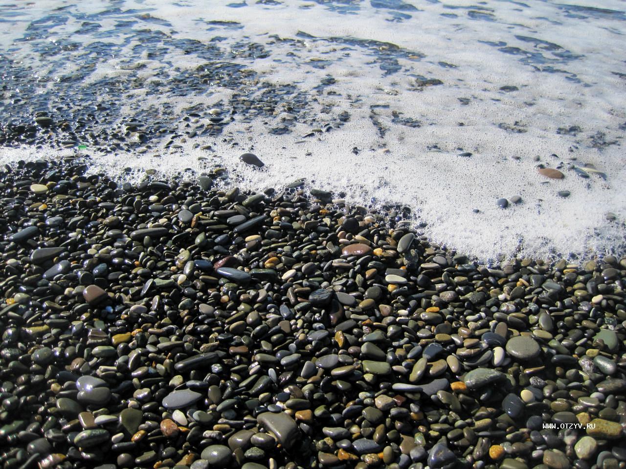 какой берег в сочи песок или галька