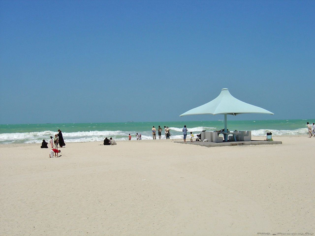 Пляжи оаэ с белым песком