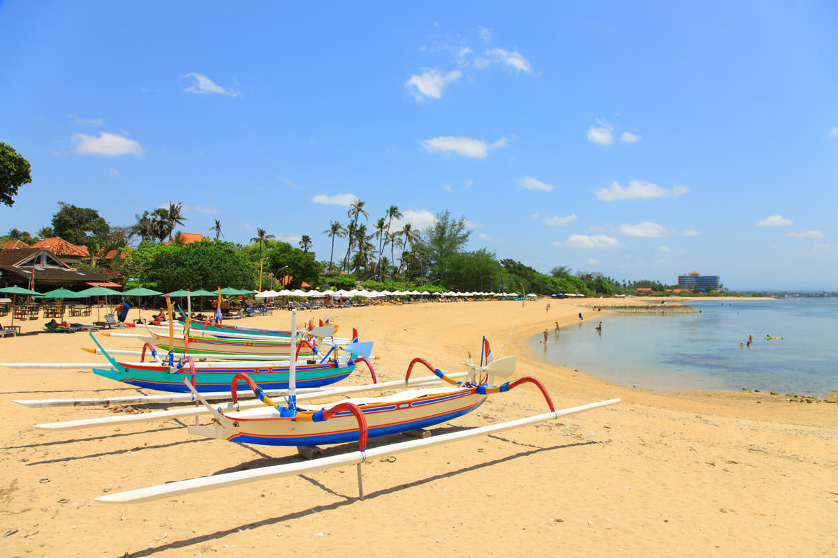 пляжи санура бали