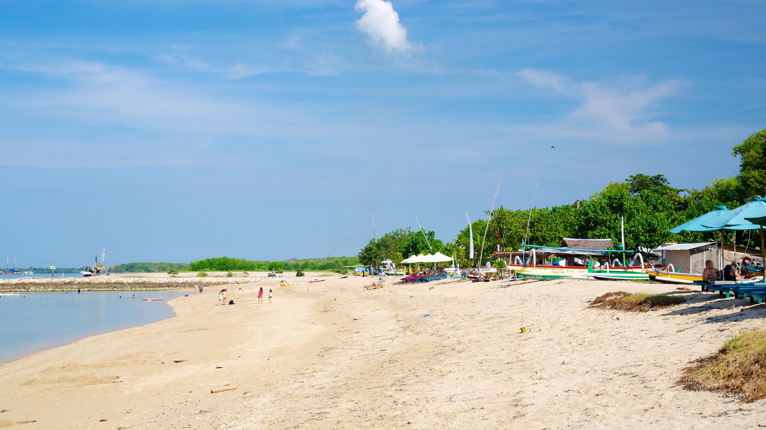 Пляж санур бали