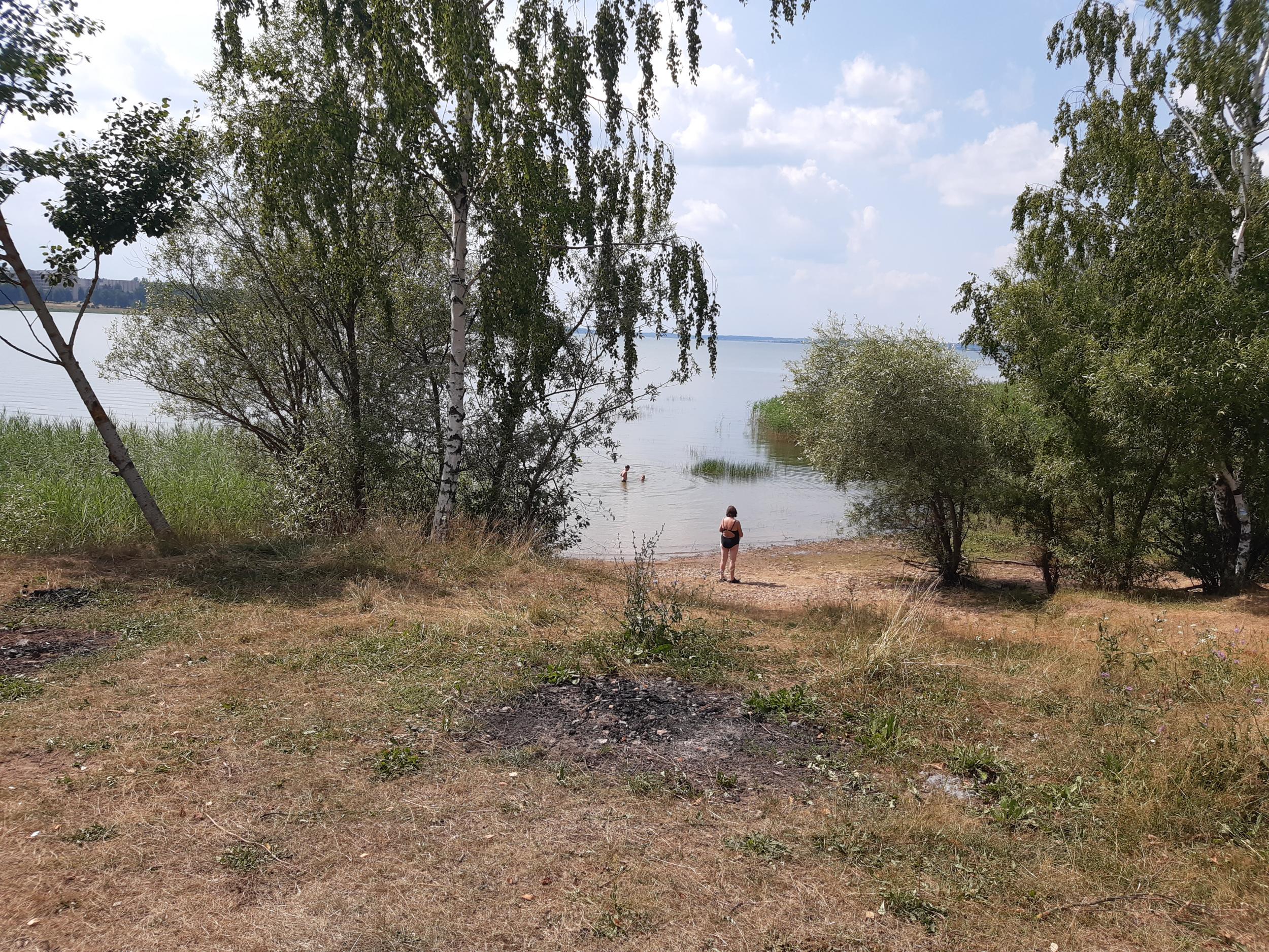 рузское водохранилище пляж