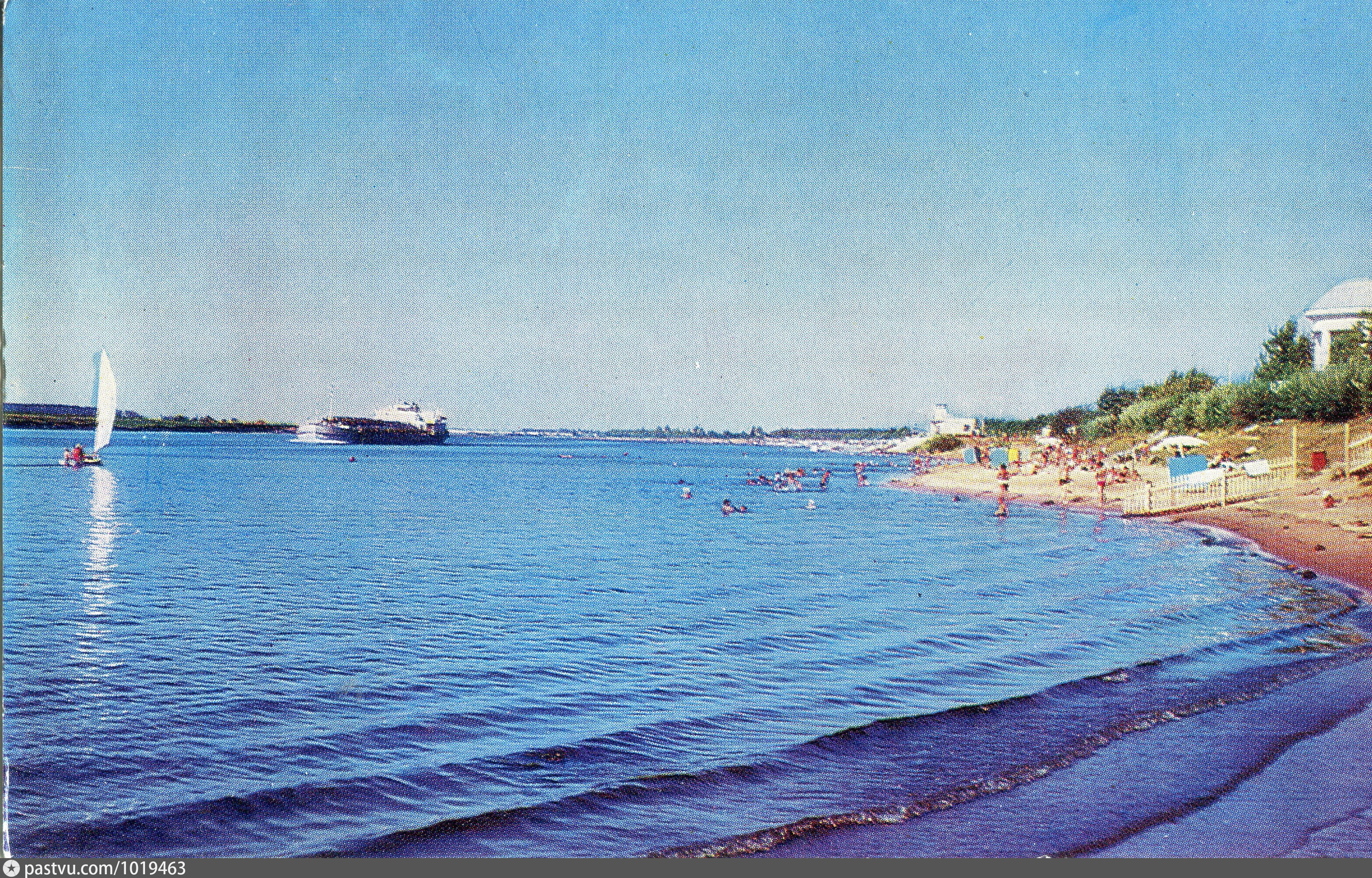 Дубна Волга пляж