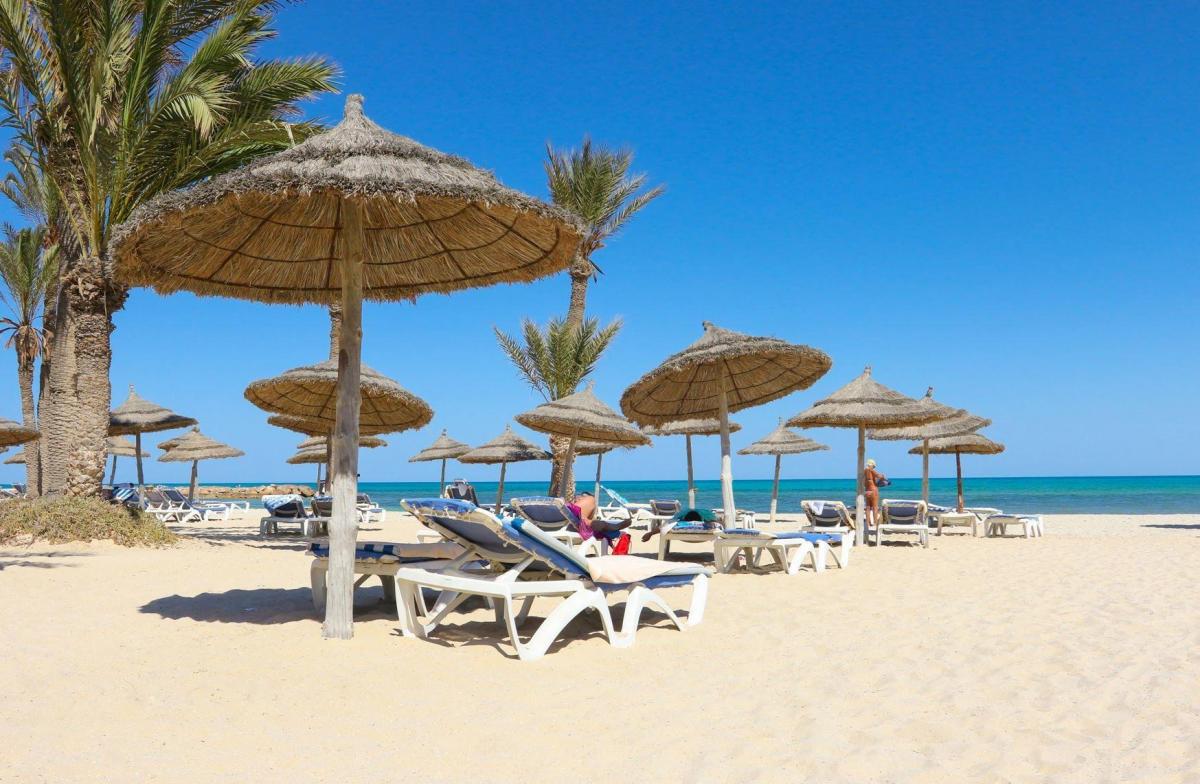 Тунис Джерба остров отель пальм Азур