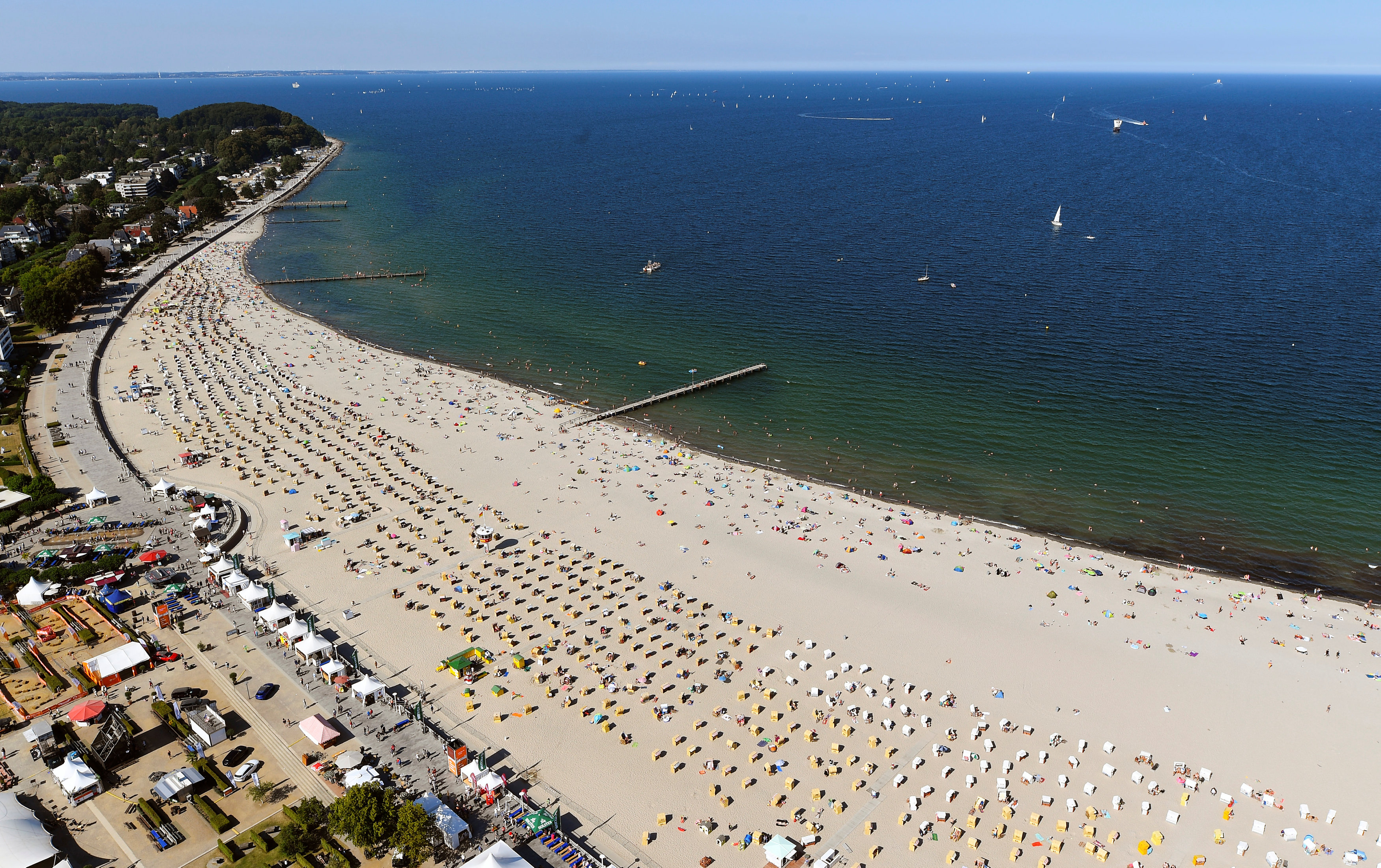 Пляжи Балтийского моря в Германии