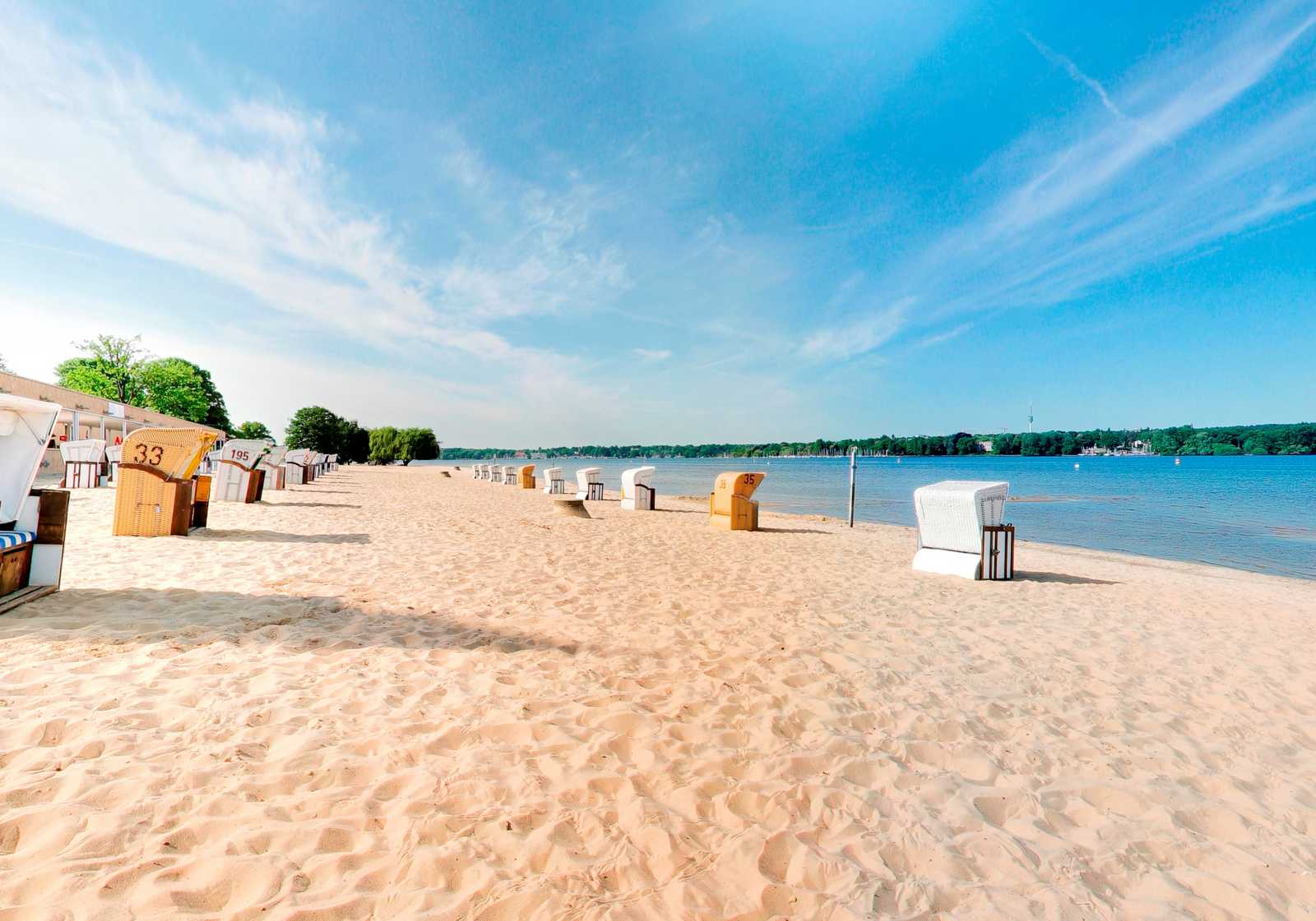 Песчаные пляжи Германии