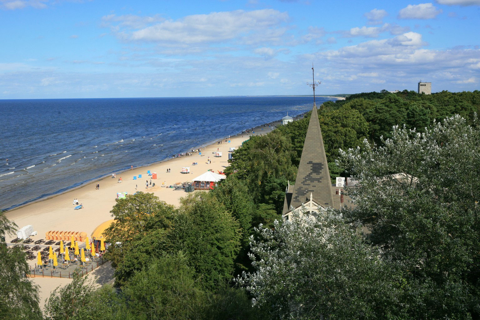 Пляжи латвии