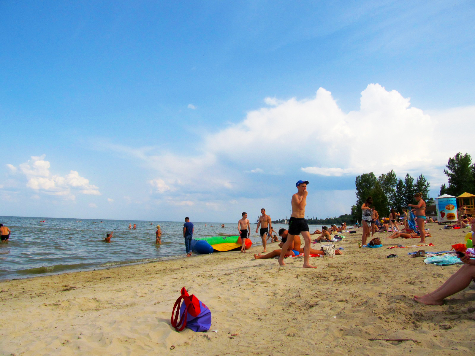 пляж михайловский в таганроге