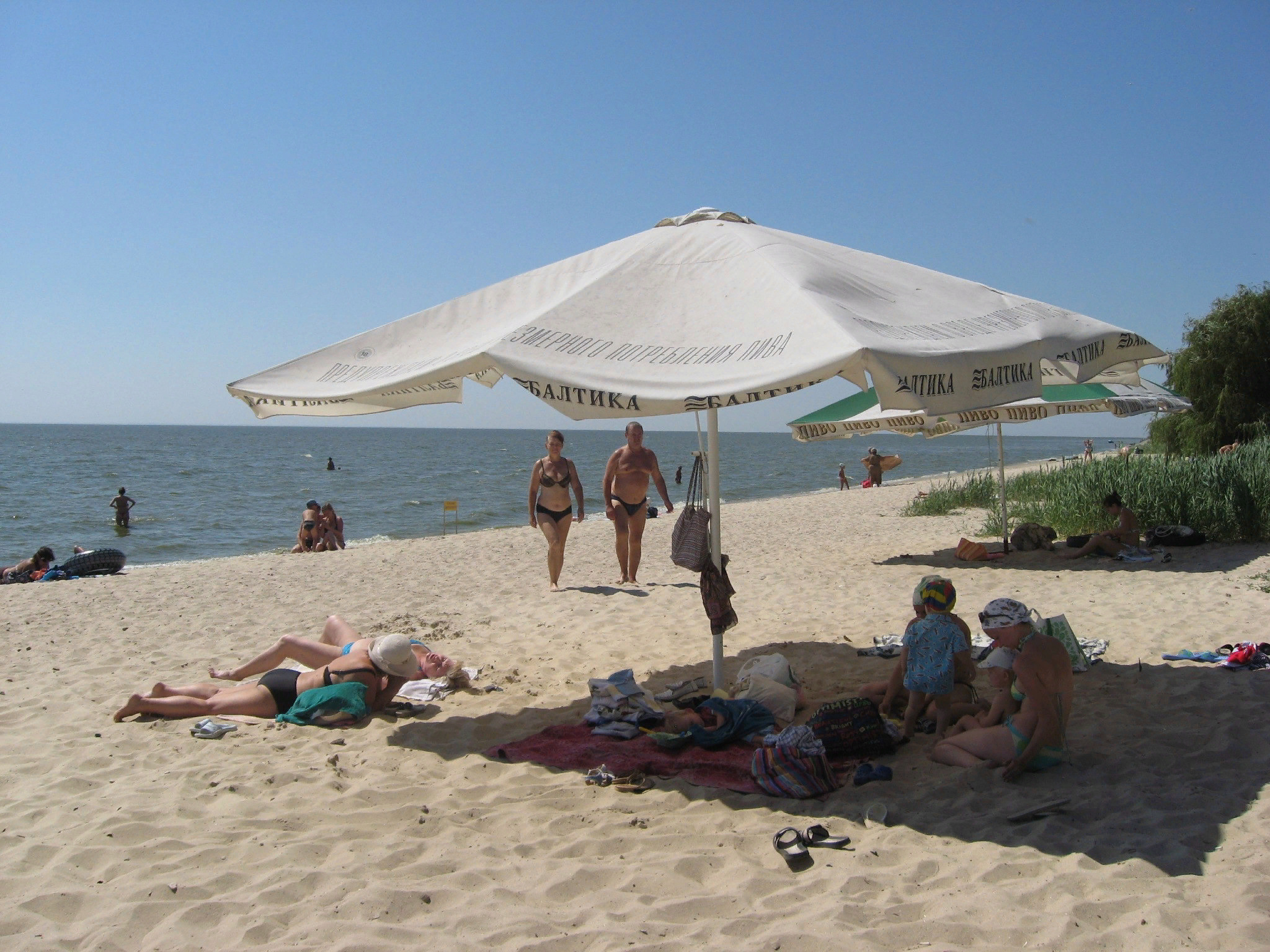 Пляж михайловский в таганроге