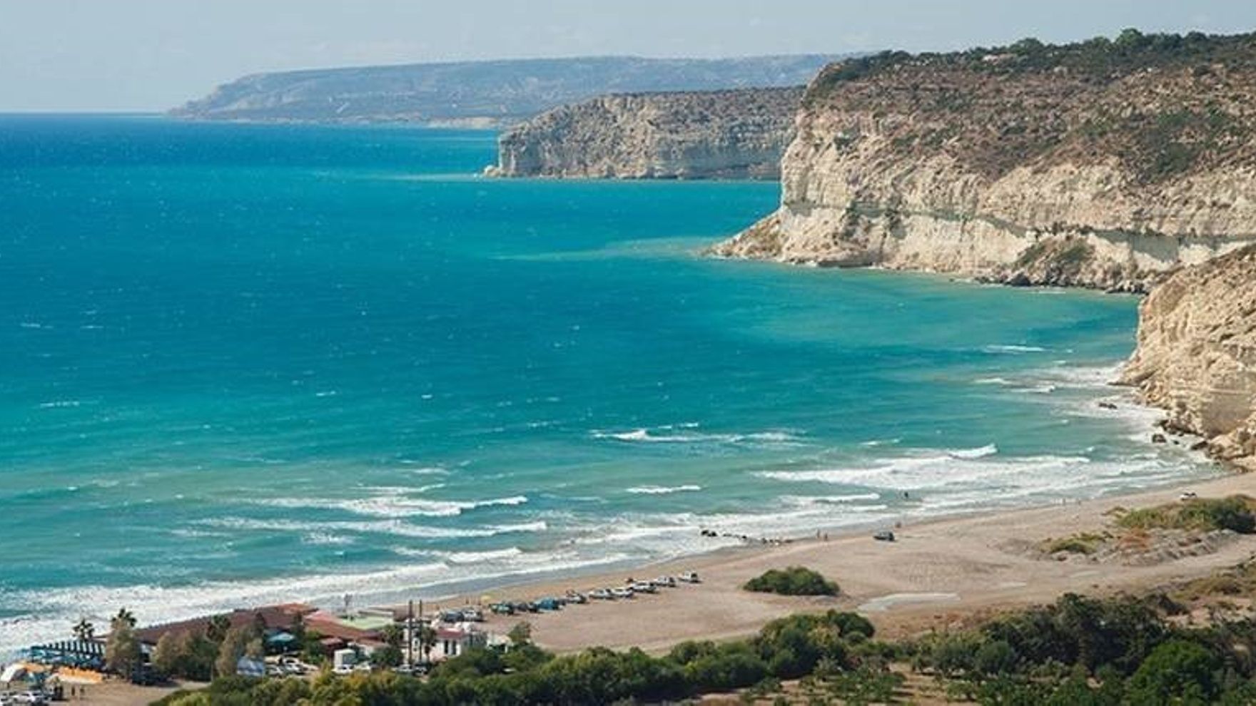 Пляж Куриум Кипр