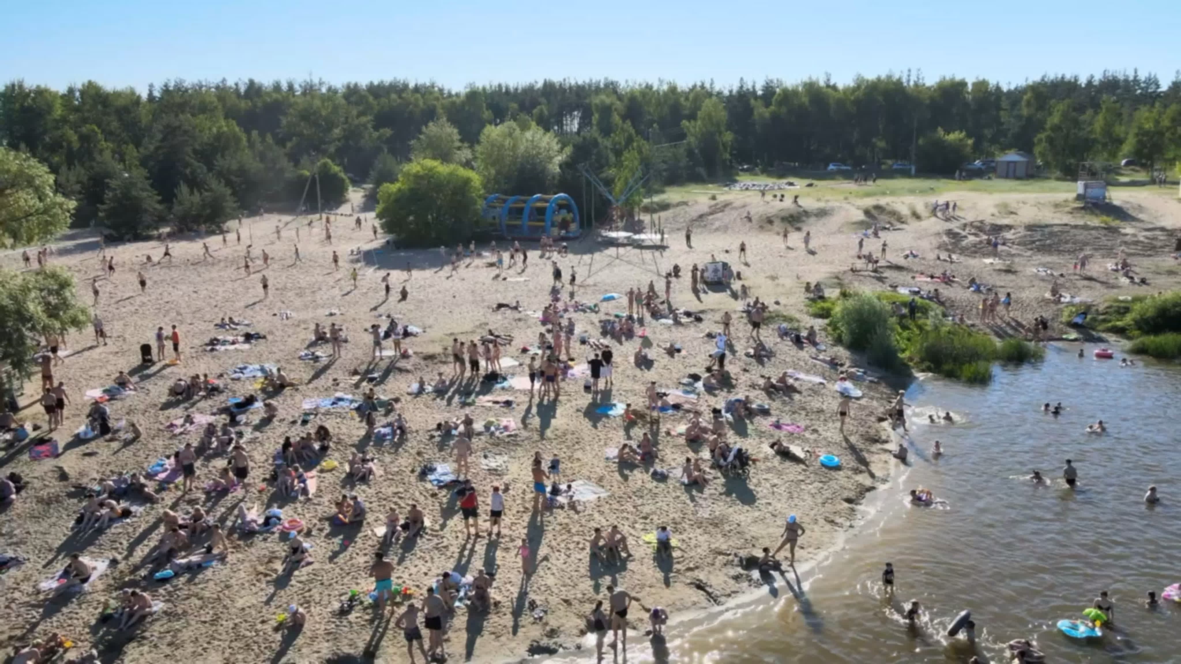 Пляж Боровое Воронеж 2021