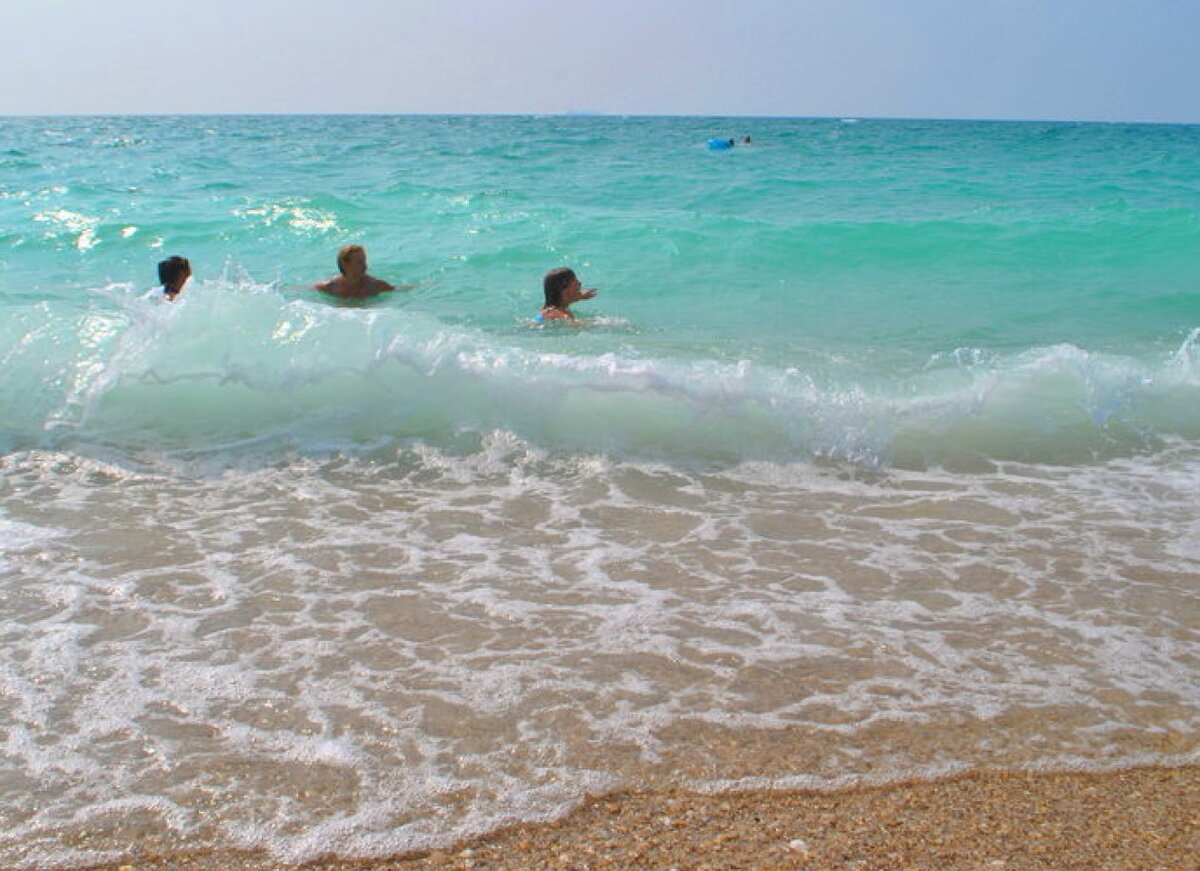 Крым любимовка пляж
