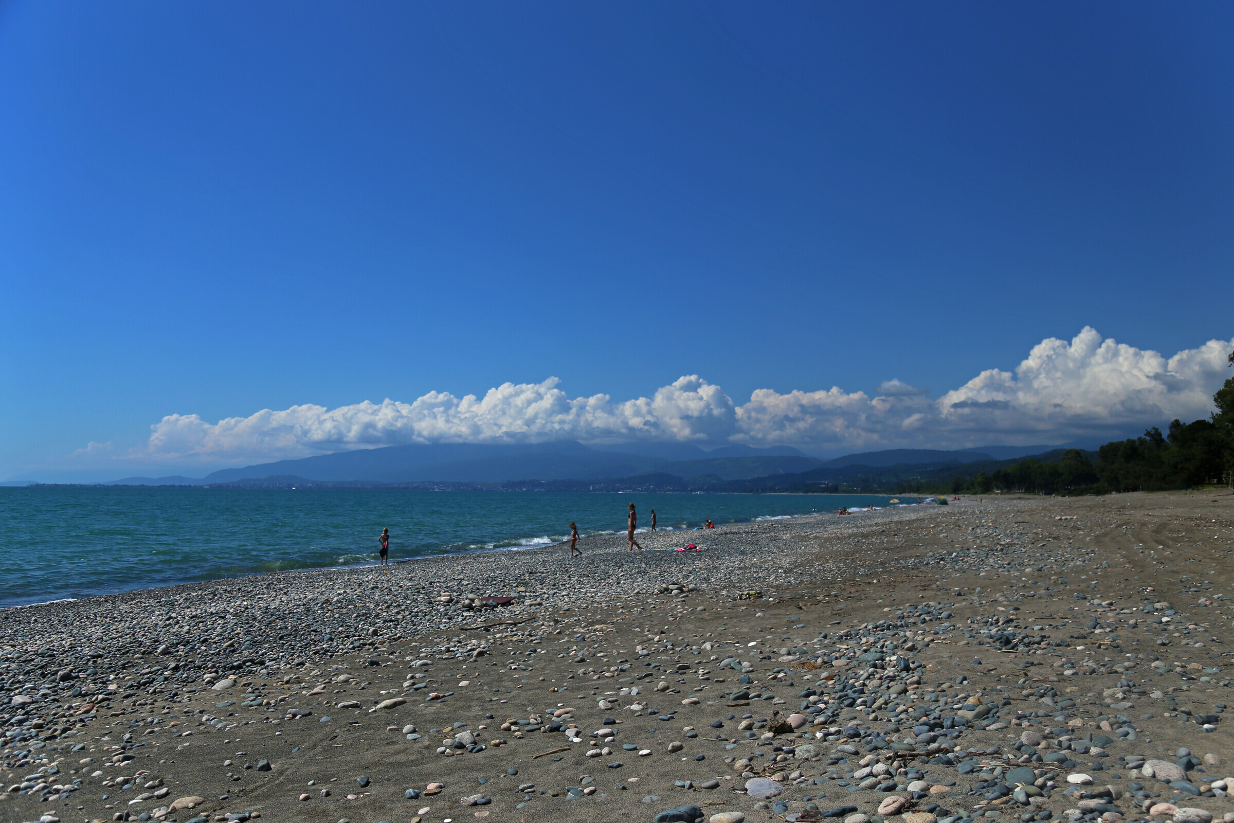 Абхазия Гечрипш пляж