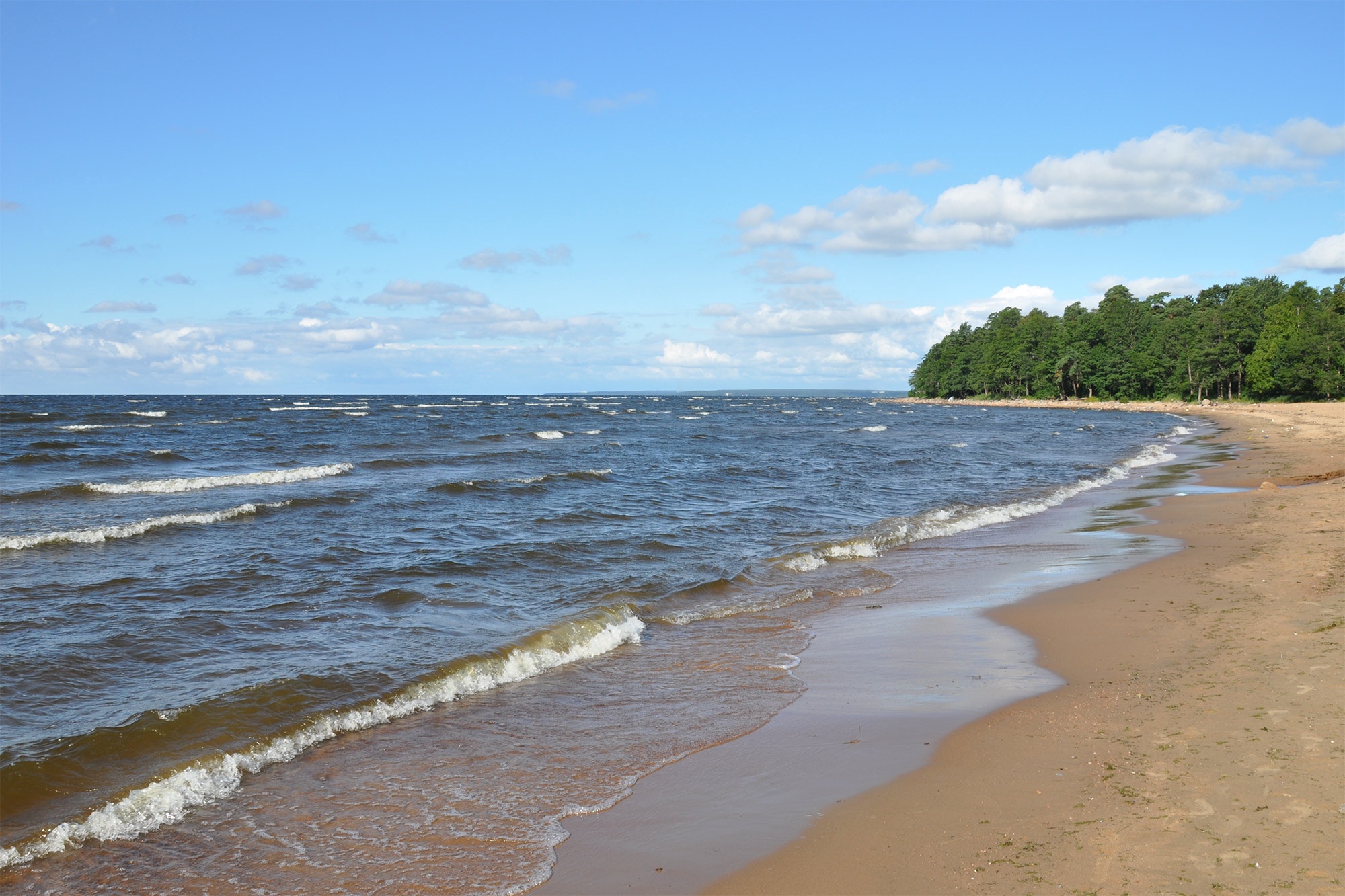Пляж Ривьера Зеленогорск