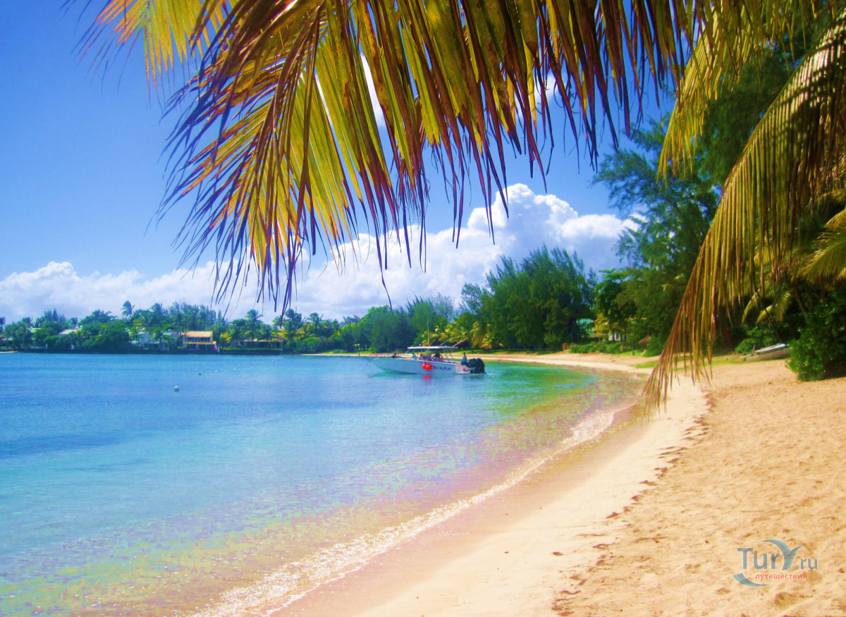 Пляж пейребер Маврикия
