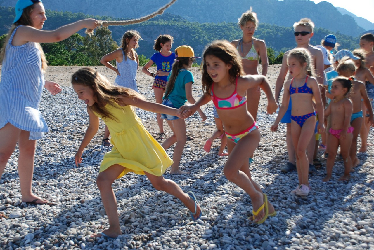 Детский конкурс красоты на пляже