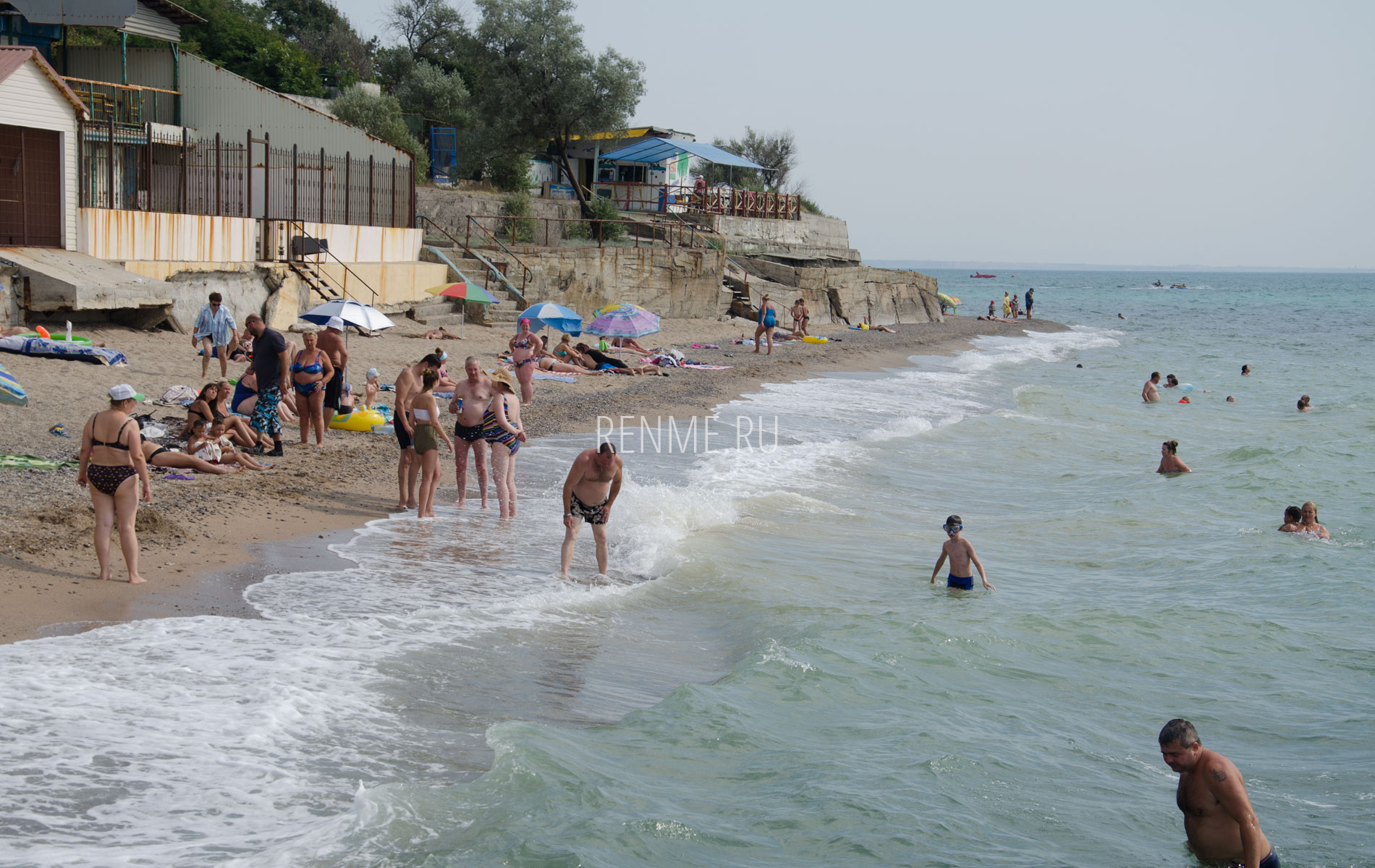 Николаевка Крым пляж 2020