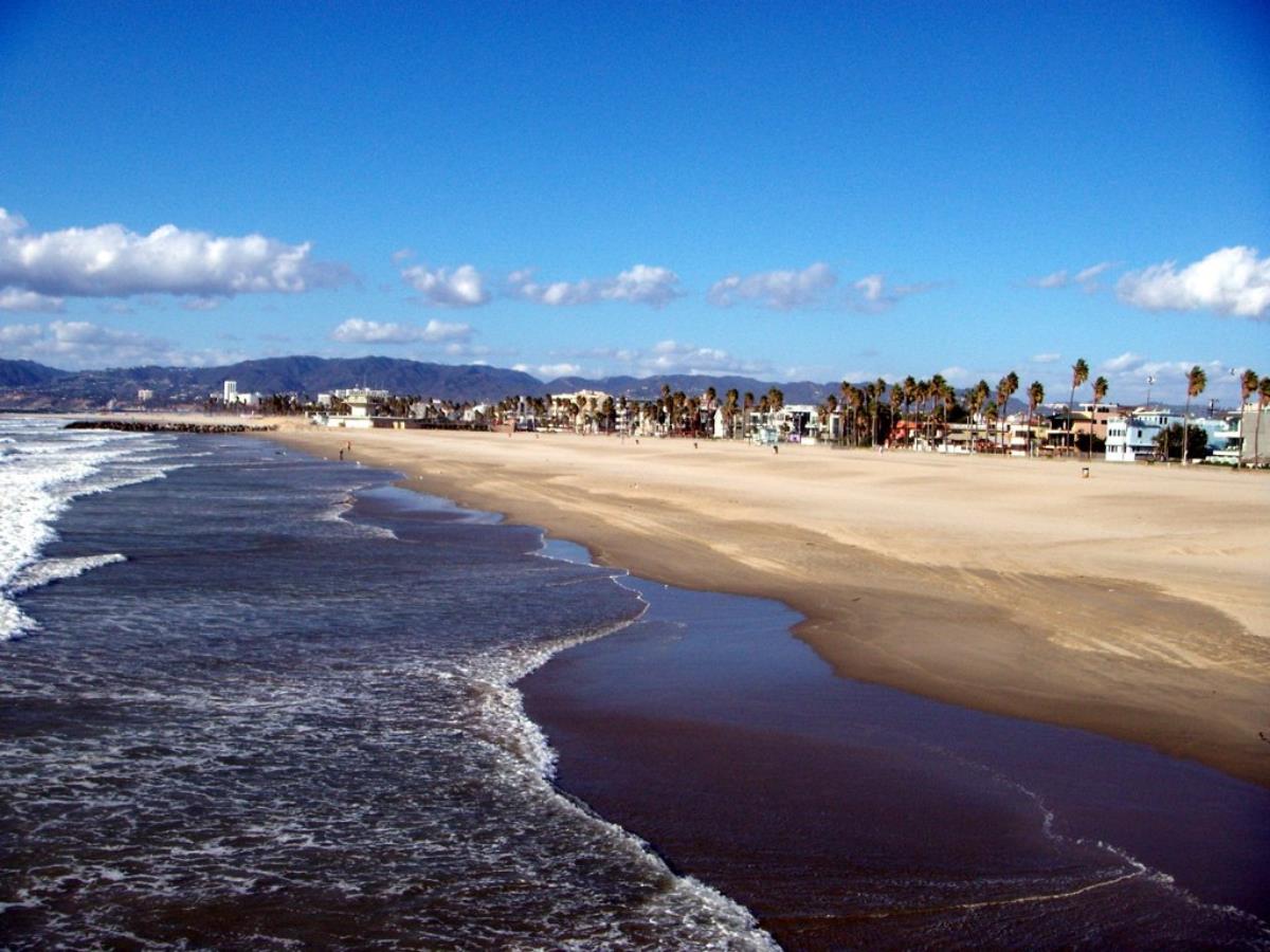 Пляж Венис в Лос Анджелесе