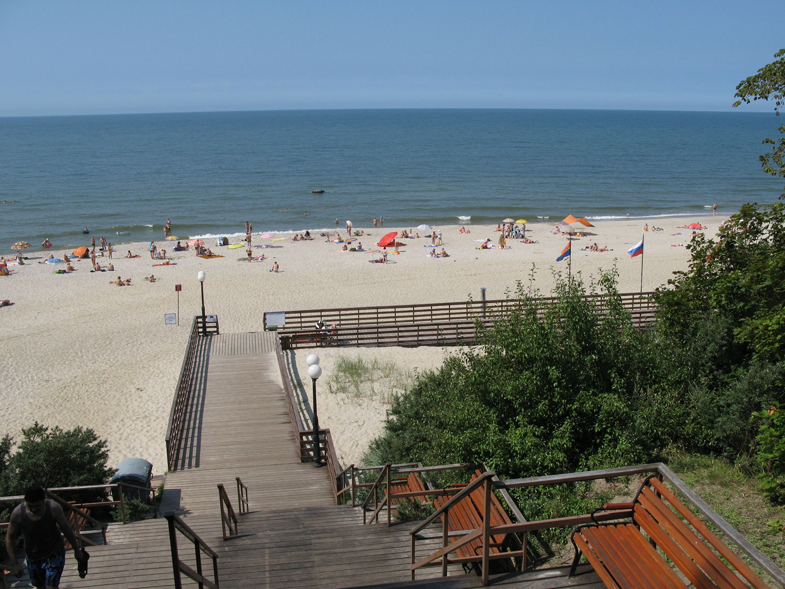 Янтарный пляж калининградская область