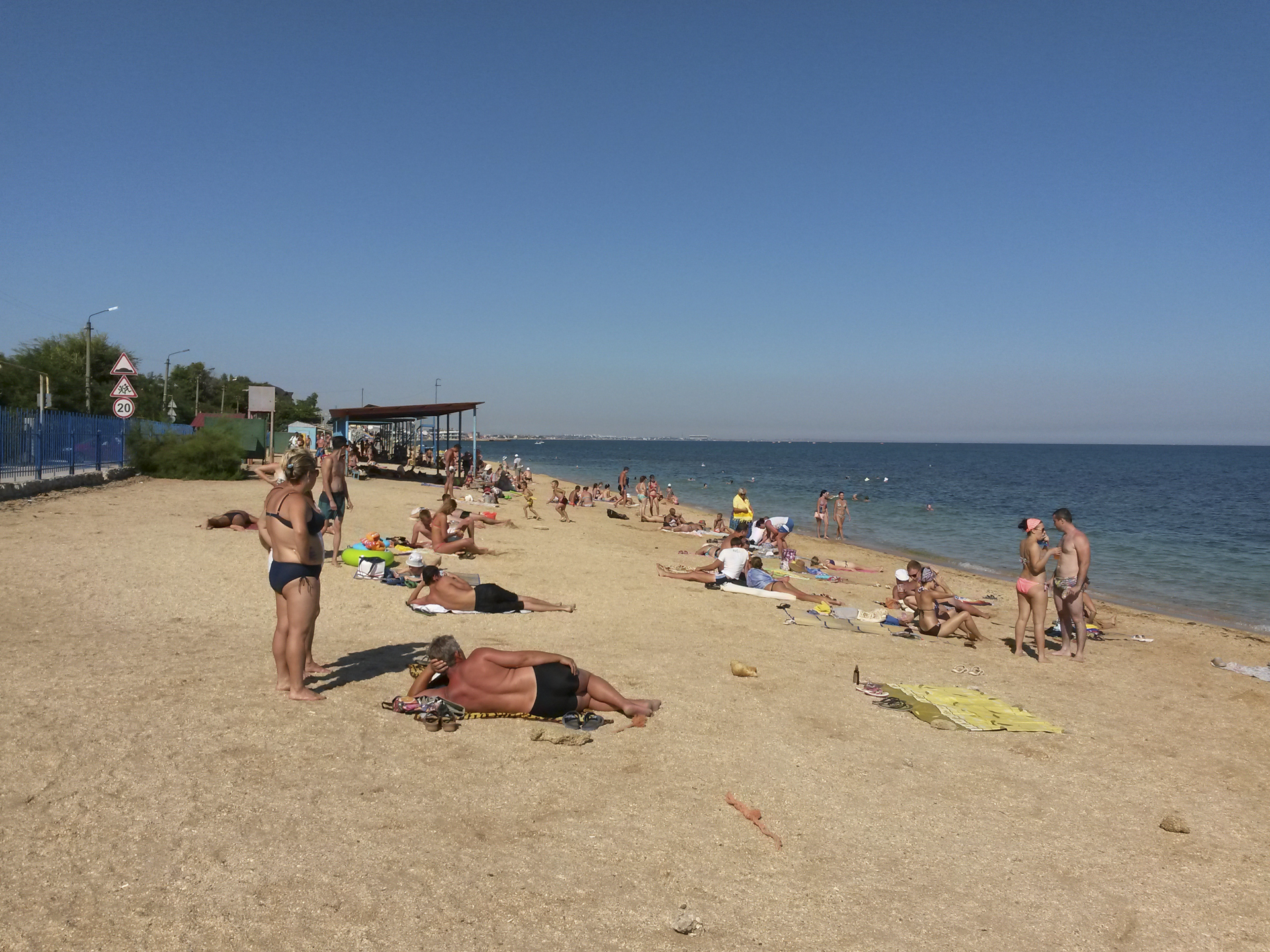 Айвазовская Феодосия пляж