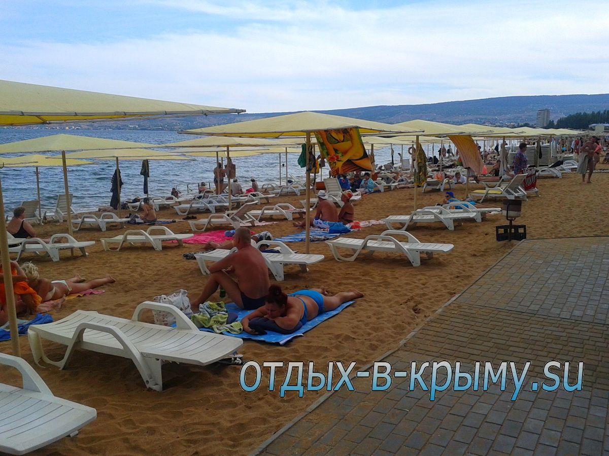 Пляж Баунти Феодосия Крым