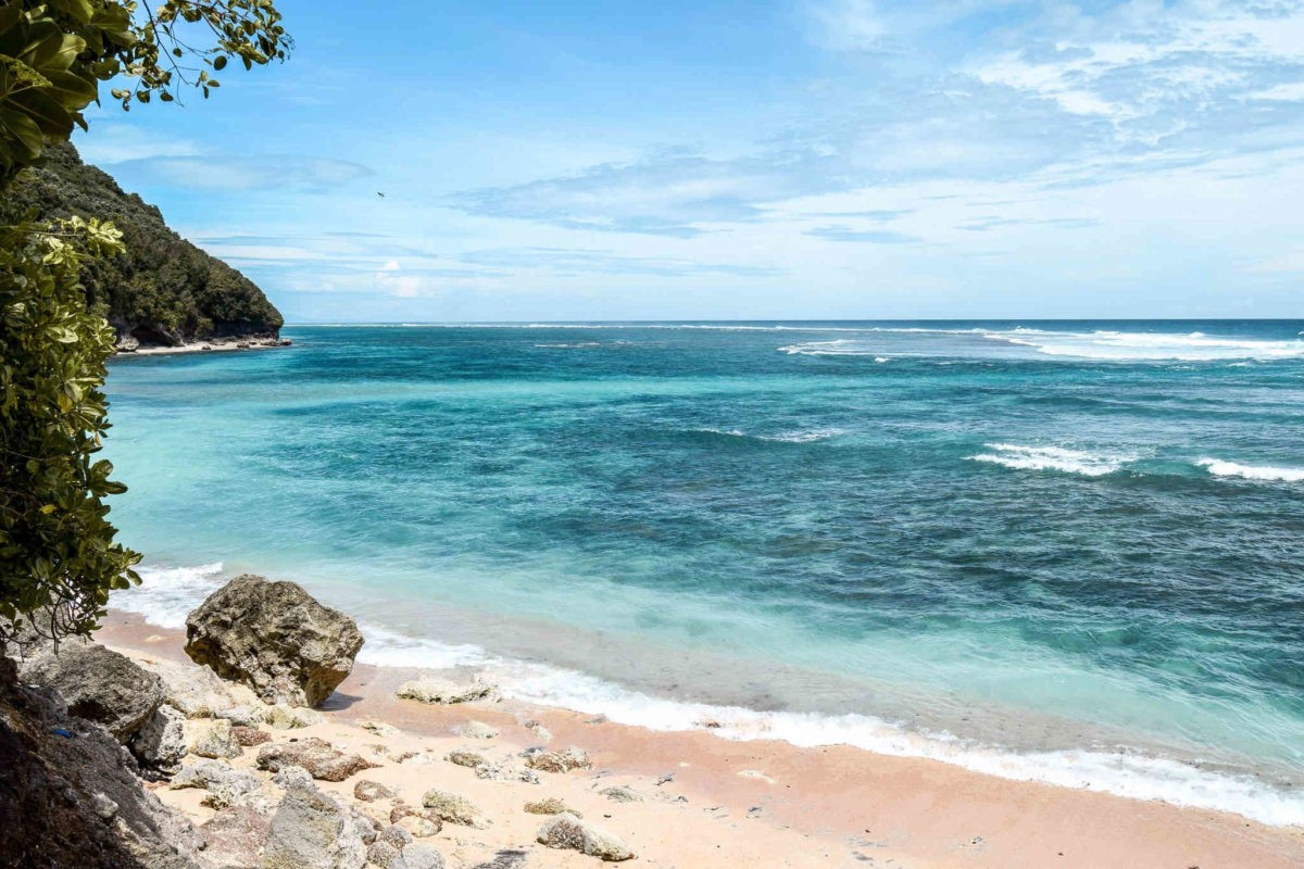 Бали Индонезия пляж Грин