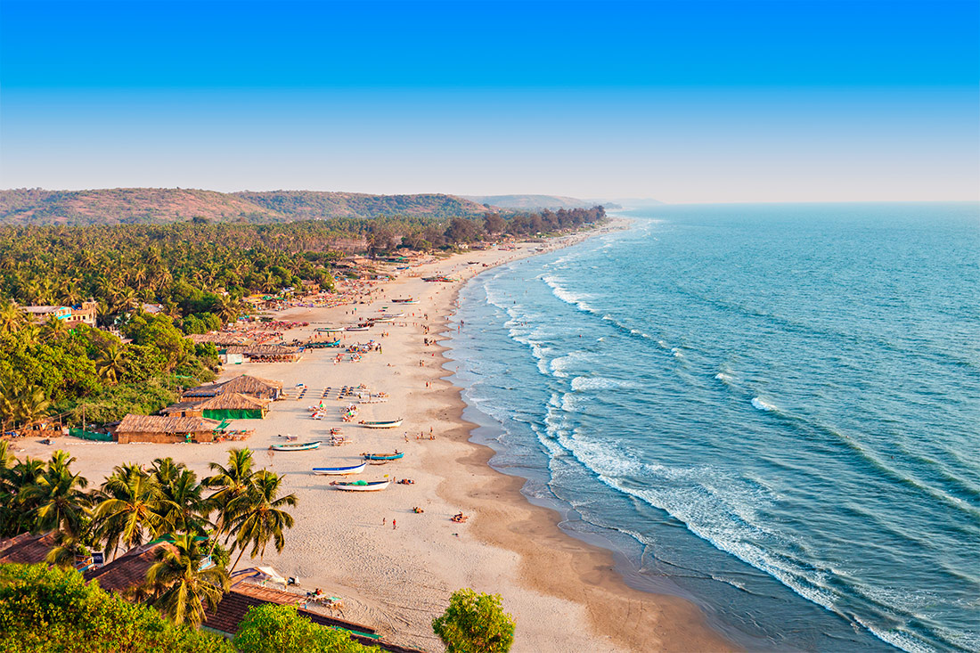 Индийский пляж