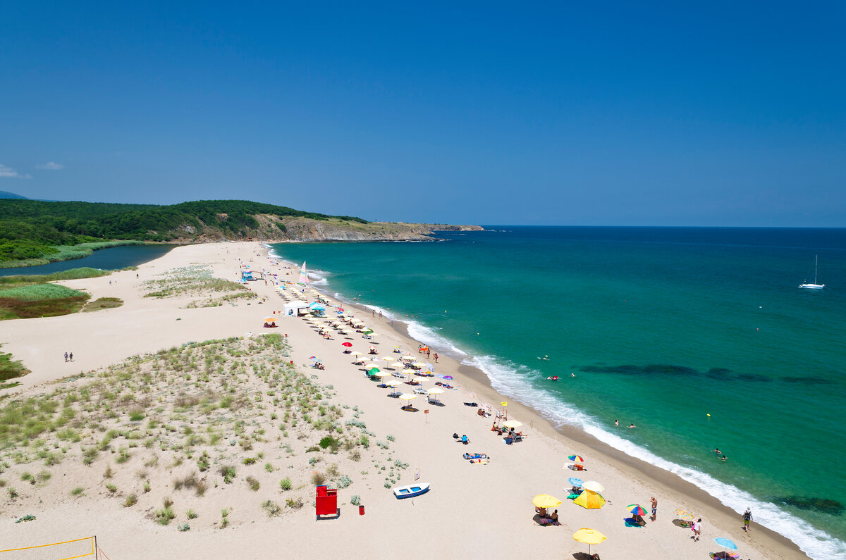 Болгария пляжи с белым песком
