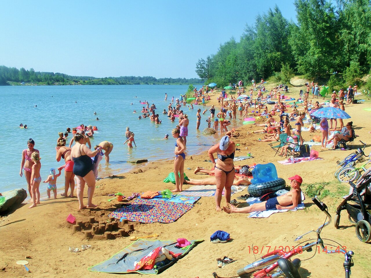 Пляжи Ленинградской области
