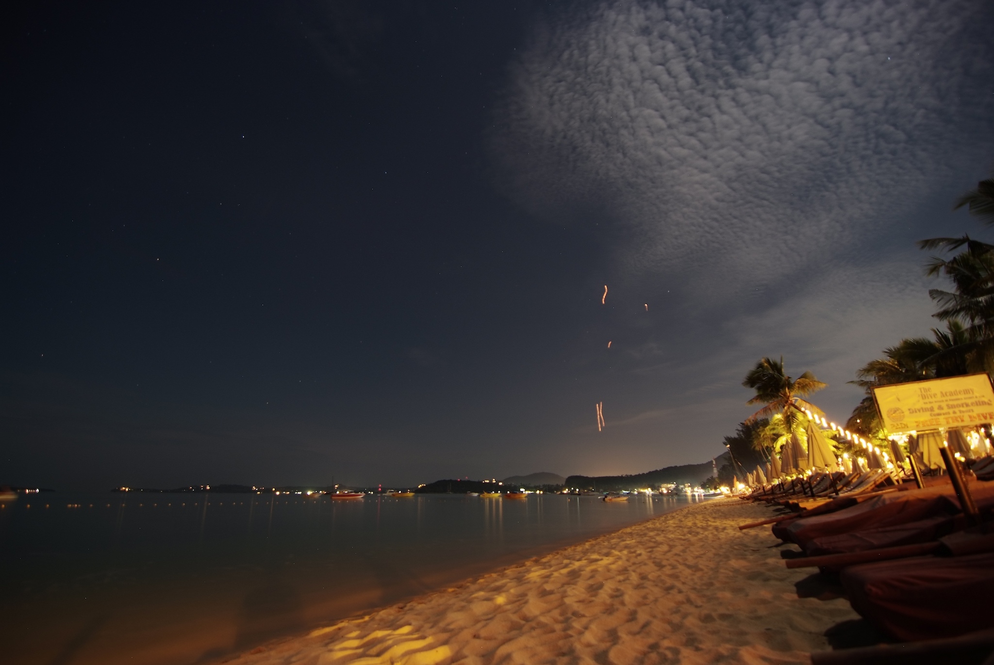 Ночной пляж Патонг