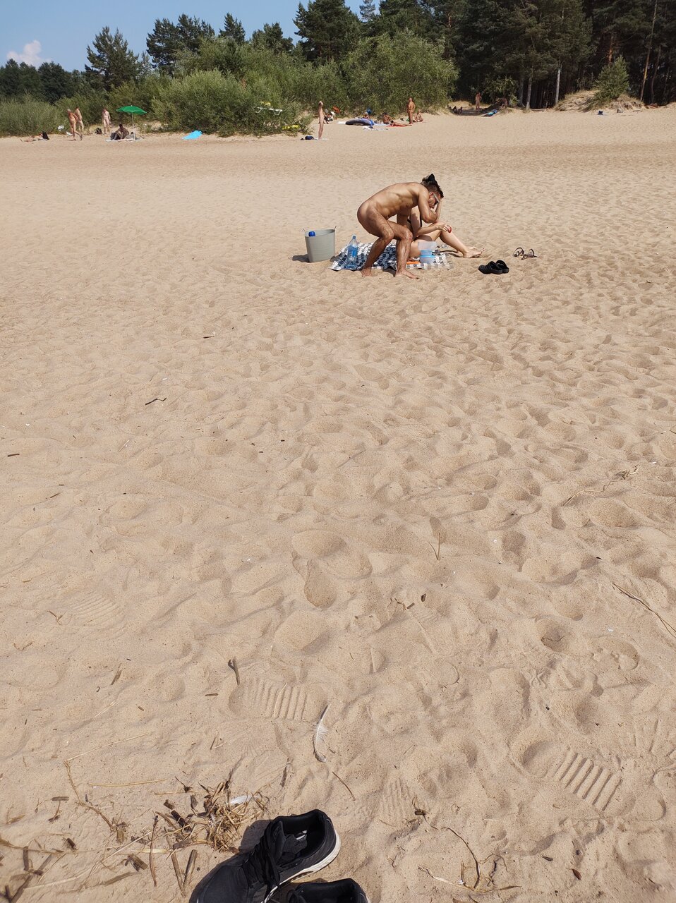 Натуристский пляж дюны Сестрорецк