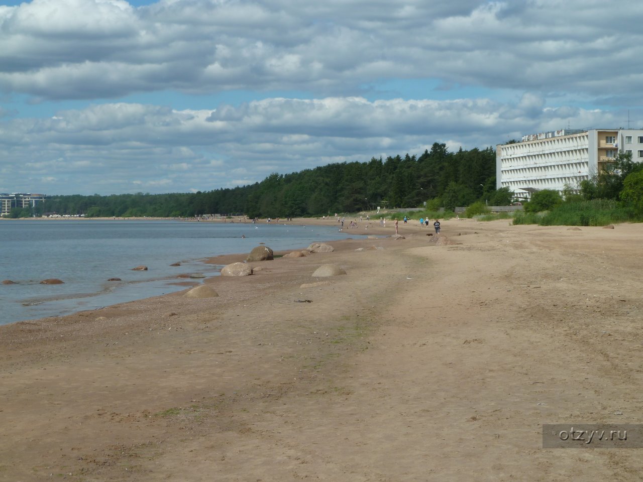 Зеленогорск Ленинградская область пляж