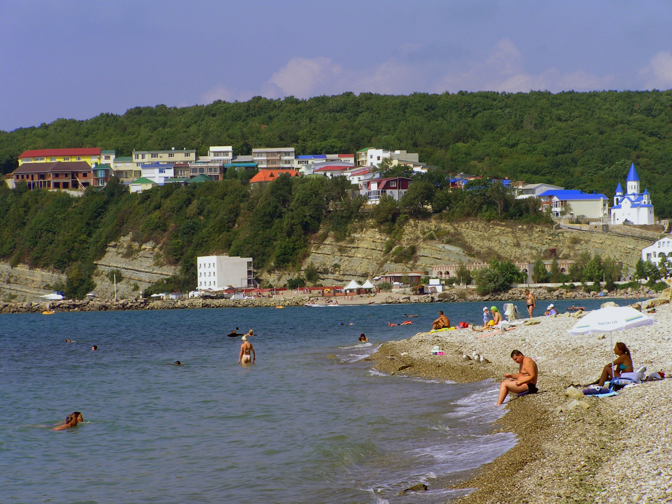 пляж в новомихайловском краснодарский край