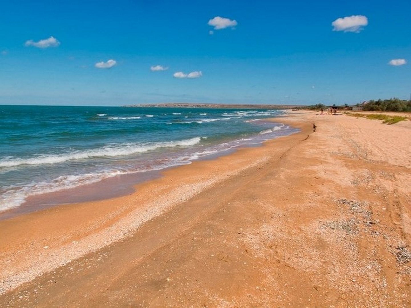 Пляж Новоотрадное Керчь
