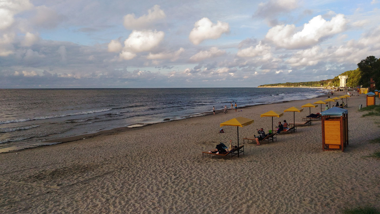 Пляж в пионерске калининградской области фото