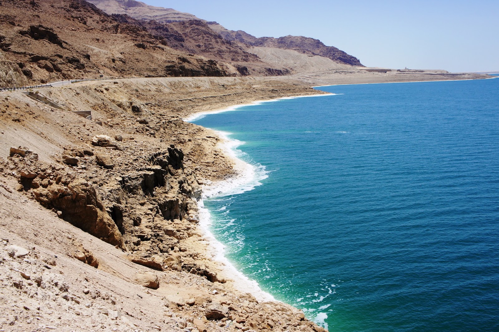 Иорданское побережье мертвого моря