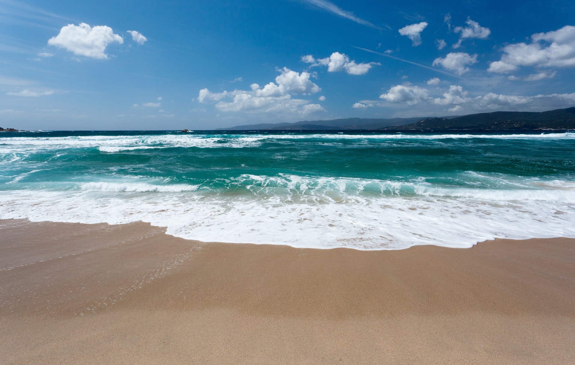 Море Песок Пляж Волны